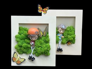 Rama cu Licheni si Figurina