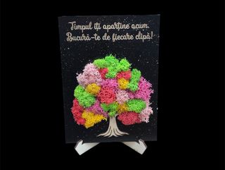 Tablou cu Licheni Timpul 4