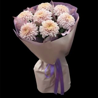 Buchet Crizanteme Crem