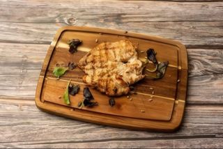 Piept de curcan la gratar