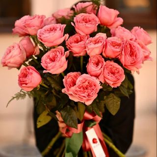 Trandafiri garden “Pink Expression” la fir, ce rezista 7-10 zile