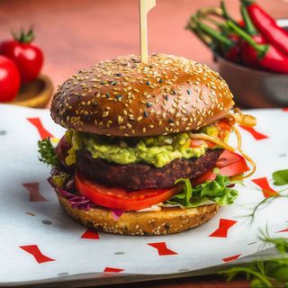 Vegetarian TRIKSHOT Burger