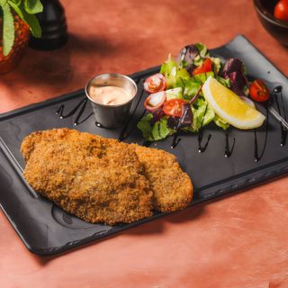 Panko Chicken Schnitzel & Fries