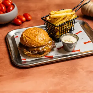 Single Smashed Burger