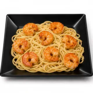 Spaghetti Assasina cu creveți