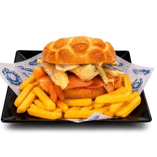 Combo Tartaruga cu somon afumat