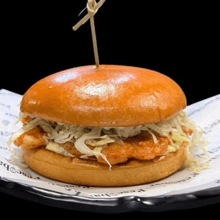 Double Smashed Burger de creveți