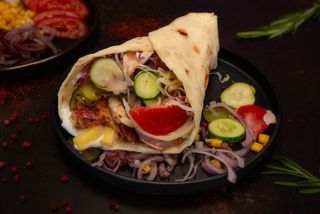 Shaorma Mare de Pui la Lipie