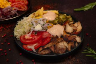 Shaorma de Pui la Farfurie