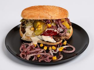 Sandwich cu Ceafa de Porc la Gratar