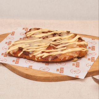 Snitel de porc cu usturoi