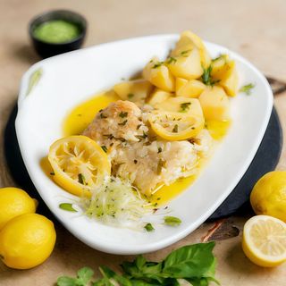 Șalău menuiere cu cartofi natur