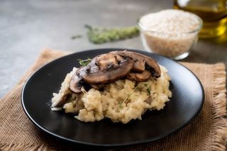 Turnedou cu ciuperci si orez