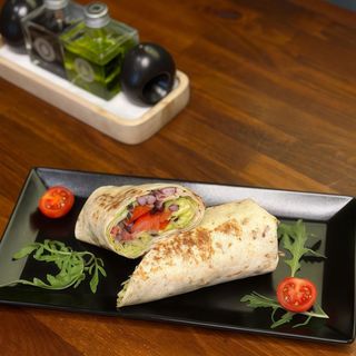 Wrap vegetarian cu guacamole