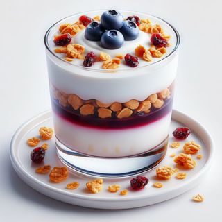 DESERT FRUCTE DE PADURE CU IAURT