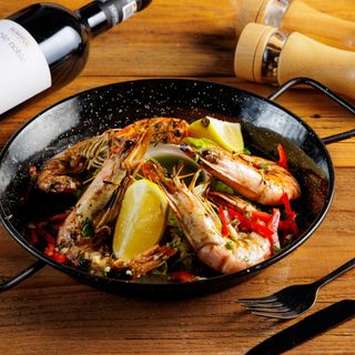 King Prawns La Gratar 