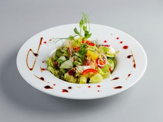 Salata Cu Creveti si portocale 