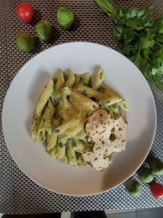 Penne ricota e spinaci