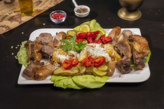 Platou cald Ribs House porc