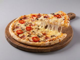 Pizza Crudo e Rucola