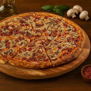 Pizza Grande Salsiccia