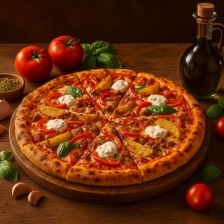 Pizza Grande Pollo Kebab