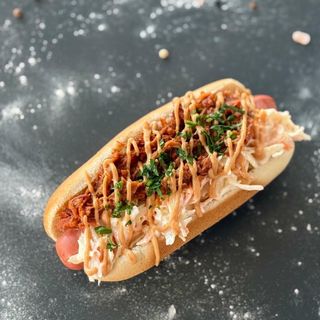 Carolina Pulled Pork'n Slaw Dog
