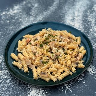 Mushroom Chicken Alfredo