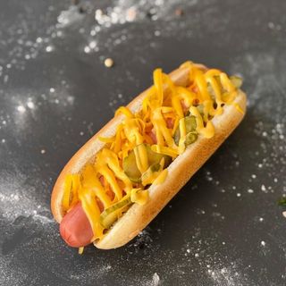 Cheesy Hot Dog