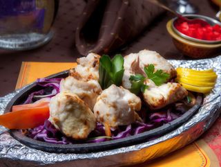 KEBAB MALAI CU SMANTANA( Malai Tikka)