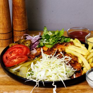 Shaorma la farfurie pui