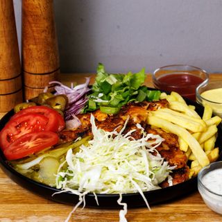 Shaorma la farfurie + Pepsi 0.33