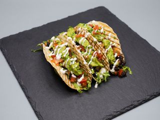 Tacos vegetarian (3 tacos)