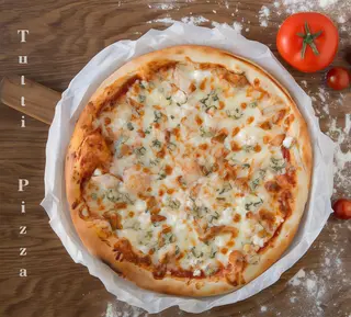 Pizza Quattro Formaggi Pollo