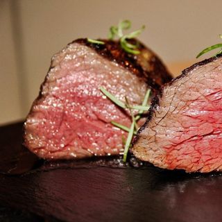 Rasol manzat cu piure de cartofi dulci