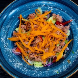 Insalata con ton no e pasta