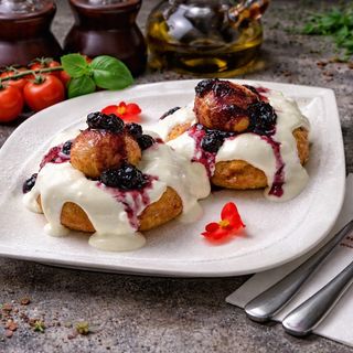 Papanasi cu dulceata