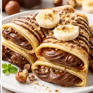Clatite cu Nutella