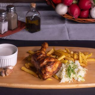 Meniu pulpă de pui la grătar