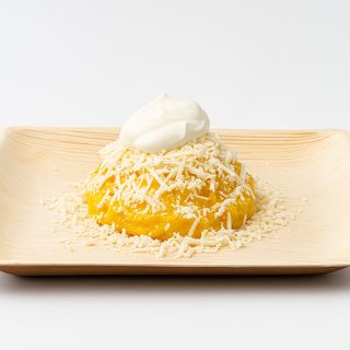 Mamaliga cu branza si smantana