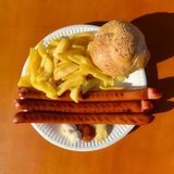 Meniu 3 carnati cabanos cu cartofi Dippers