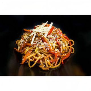 Udon cu legume - vegetarian