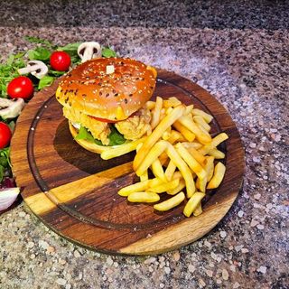 Burger Pui crispy