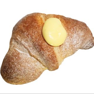Croissant cu cremă de vanilie