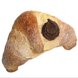 Croissant cu cremă de alune de pădure și cacao