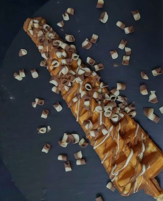 Waffle trio ciocolata