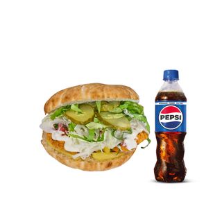 Combo Crispy Kebab + Pepsi 500ml