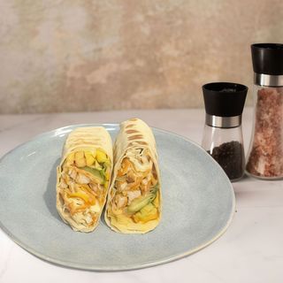 Crispy chicken wrap picant 350g