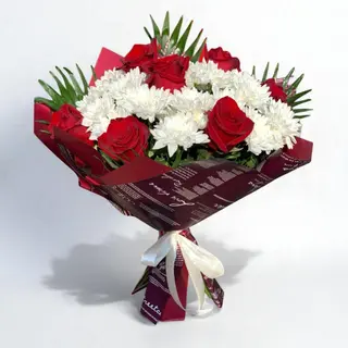 Buchet "Red&White"