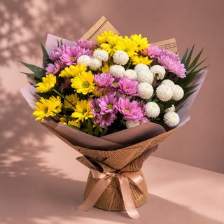 Buchet 7 Crizanteme Mix